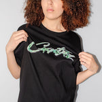 Corteiz Dollar Tee in black