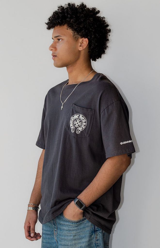 Chrome Hearts Horseshoe Logo Pocket T-Shirt
