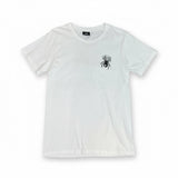 White Stüssy 8 Ball Spider Tee