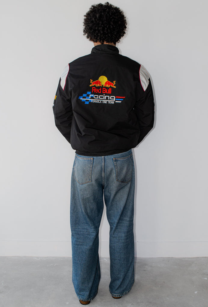 black Red Bull Racing Infiniti Formula 1 zip-up jacket