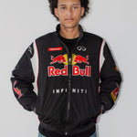 black Red Bull Racing Infiniti Formula 1 zip-up jacket