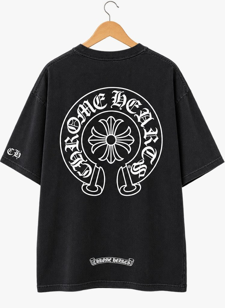 Chrome Hearts Horseshoe Logo Pocket T-Shirt