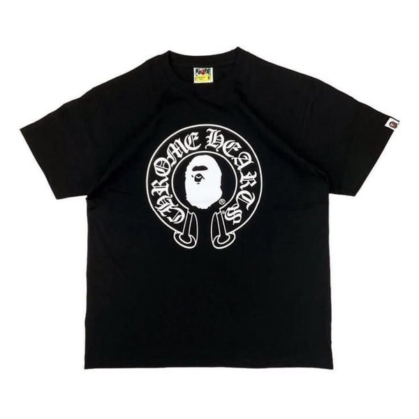 BAPE x Chrome Hearts Baby Milo T-Shirt in Black