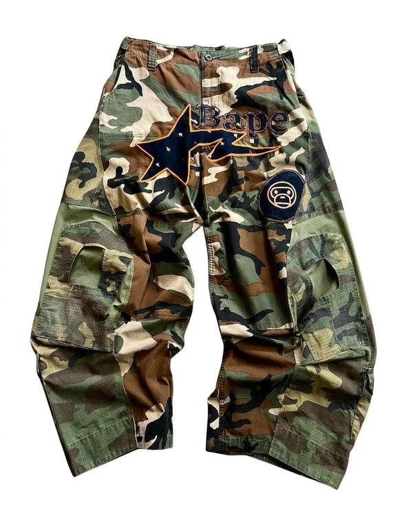 Bathing Ape (BAPE) Camouflage Cargo Pants