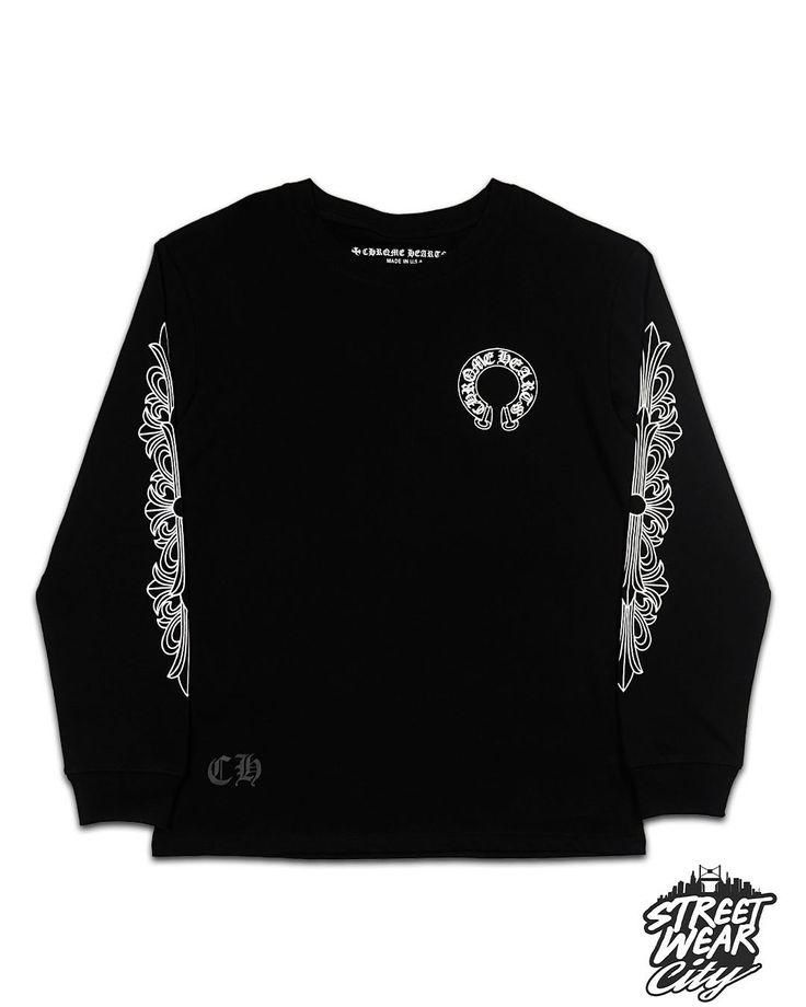Chrome Hearts Horseshoe Thermal Waffle T-Shirt Black