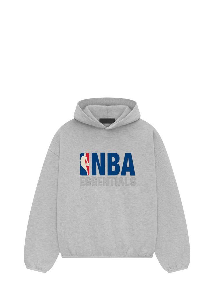 Fear of God Essentials NBA Hoodie Light Heather