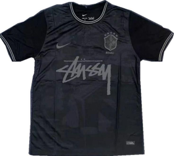Nike Stussy x Brazil football jersey